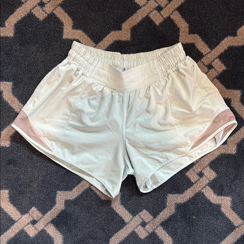 Lululemon Athletica Light Gray Athletic Shorts
